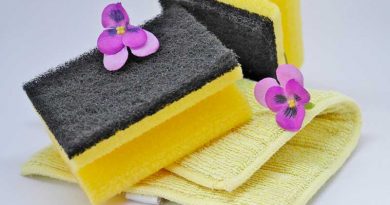 Ärmel hochkrempeln und los geht’s: Frühjahrsputz in 7 Schritten leicht gemacht Scheuerschwamm und Microfasertuch
