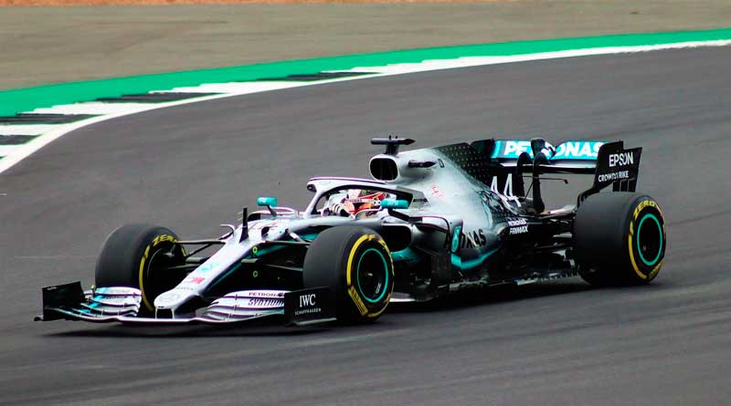 Lewis Hamilton in F1-Auto