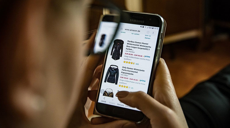 Online-Shopping am Smartphone