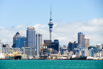 Skyline von Auckland