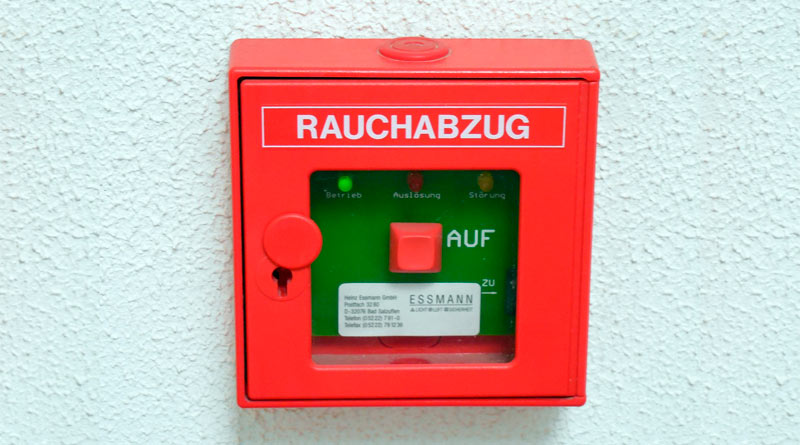 Schalter für Rauchabzug