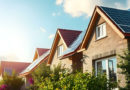 Energieeffiziente, modernisierte Häuser