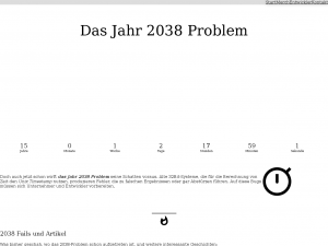 Das Jahr 2038 Problem Uns gehen die Bits aus TopBlogs.de das