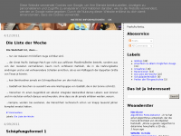 Screenshot des Blogs Ghost In The Machine