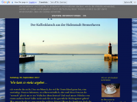 Screenshot des Blogs Cappuccino & Meer