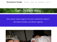 Screenshot des Blogs Wunderbare Kinder