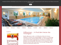 Screenshot des Blogs News Wellnesshotel Vinschgau Zentral