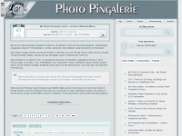 Screenshot des Blogs Photo Pingalerie