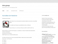 Screenshot des Blogs info-group