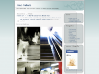 Screenshot des Blogs maofatale