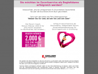Screenshot des Blogs Der Escort Coach | gratis Ratgeber für Escortservice
