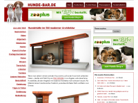 Screenshot des Blogs Hunde-Bar, das Hund & Herrchen Weblog