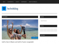 Screenshot des Blogs TechnikBlog