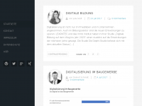 Screenshot des Blogs Online Marketing Blog