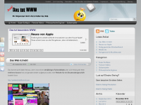Screenshot des Blogs Das tut WWW