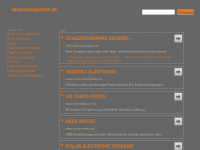 Screenshot des Blogs lebensaspekte.at