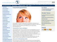 Screenshot des Blogs Mirzuliebe.com