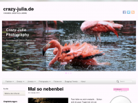 Screenshot des Blogs crazy-julia.de