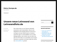 Screenshot des Blogs Cats World