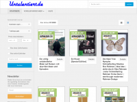 Screenshot des Blogs UNHEALTHY