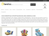 Screenshot des Blogs Eiweiss.com Blog