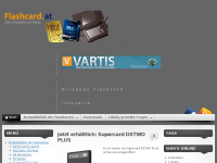 Screenshot des Blogs FLASHCARD.at