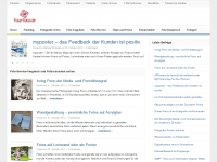 Screenshot des Blogs myfotohome – [PHOTOGRAFIE]