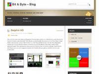 Screenshot des Blogs Bit & Byte – Blog