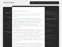 Screenshot des Blogs Hoerbuch News