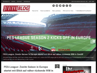 Screenshot des Blogs prorevo | Deutschlands PES-Blog Nr.1