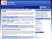 Screenshot des Blogs max-deal