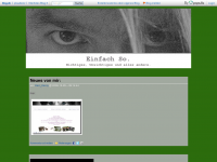 Screenshot des Blogs Einfach so