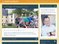 Screenshot des Blogs Eddys Laufblog