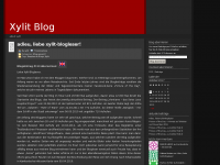Screenshot des Blogs Xylit’s Blog