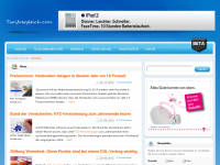 Screenshot des Blogs Tarifvergleich Blog