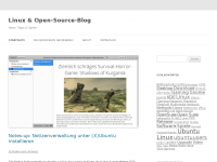Screenshot des Blogs Linux- & Open-Source-Blog