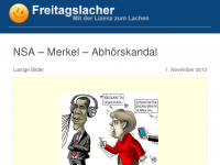 Screenshot des Blogs Freitagslacher