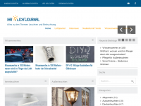 Screenshot des Blogs Leuchtenzentrale Blog – Infos rund um die Themen Beleuchtung und Leuchtmittel