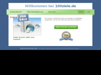 Screenshot des Blogs 100 Ziele