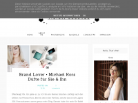Screenshot des Blogs violett-seconds