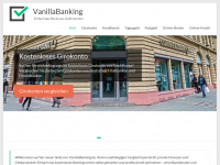 Screenshot des Blogs vanillabanking – vanillabanking – Kostenlose und faire Finanzprodukte im Vergleich