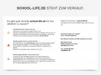 Screenshot des Blogs School-Life