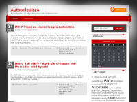 Screenshot des Blogs Autoteileplaza