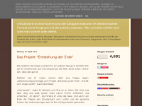 Screenshot des Blogs e-Buzzword