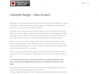 Screenshot des Blogs Ragazzi Group´s Lifestyle-Design