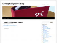 Screenshot des Blogs fgfh