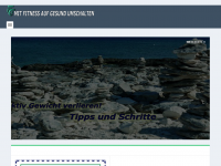 Screenshot des Blogs Auf Gesund Umschalten