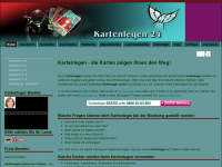 Screenshot des Blogs Blog für Kartomanie