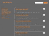 Screenshot des Blogs Promi Flare