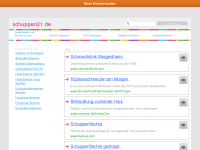 Screenshot des Blogs Schuppen21